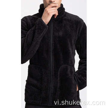 100% Polyester Polar Polar Bonded với vải Sherpa